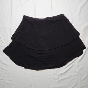 Free People Beach Womens Large Off The Shoulder Open Back Top Black